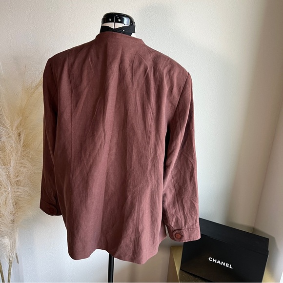 Bloomingdale’s Brown Vintage Pantsuit - Picture 5 of 12